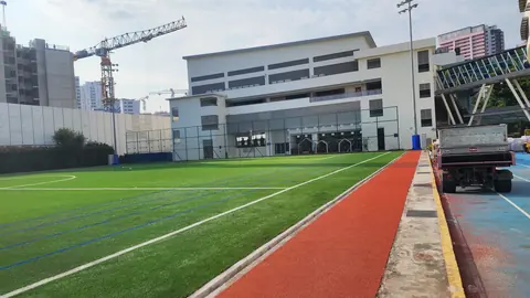 Crest Secondary School — Running Track